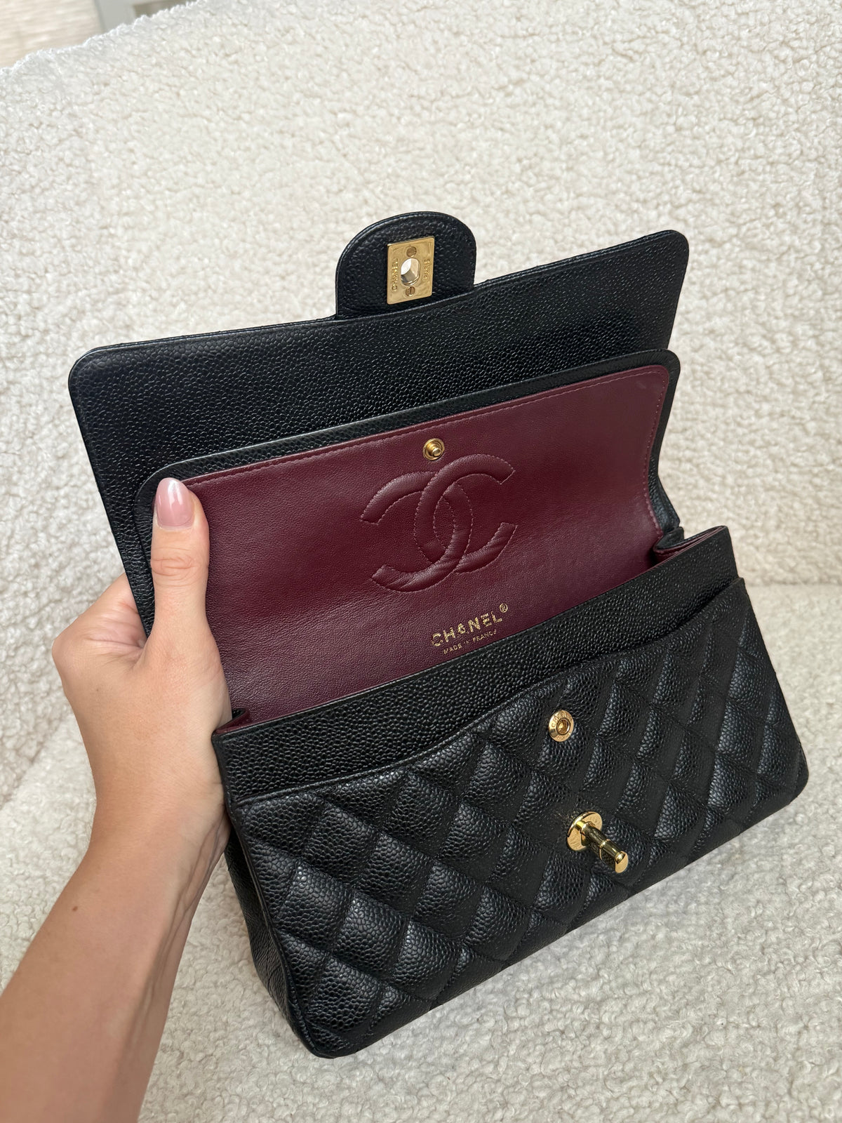 Chanel Classic Medium Caviar