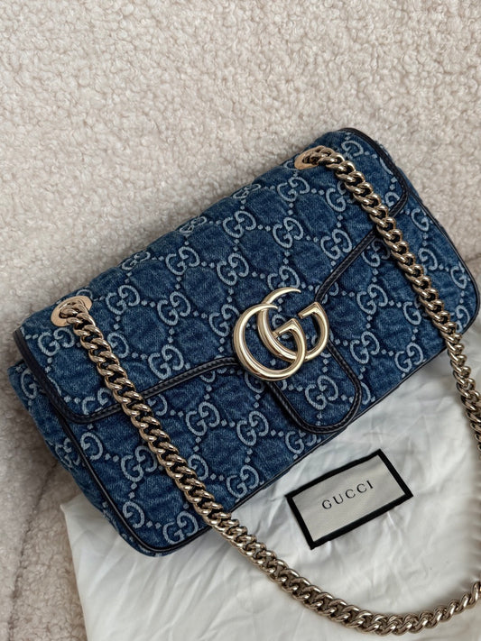 Gucci Marmont Denim