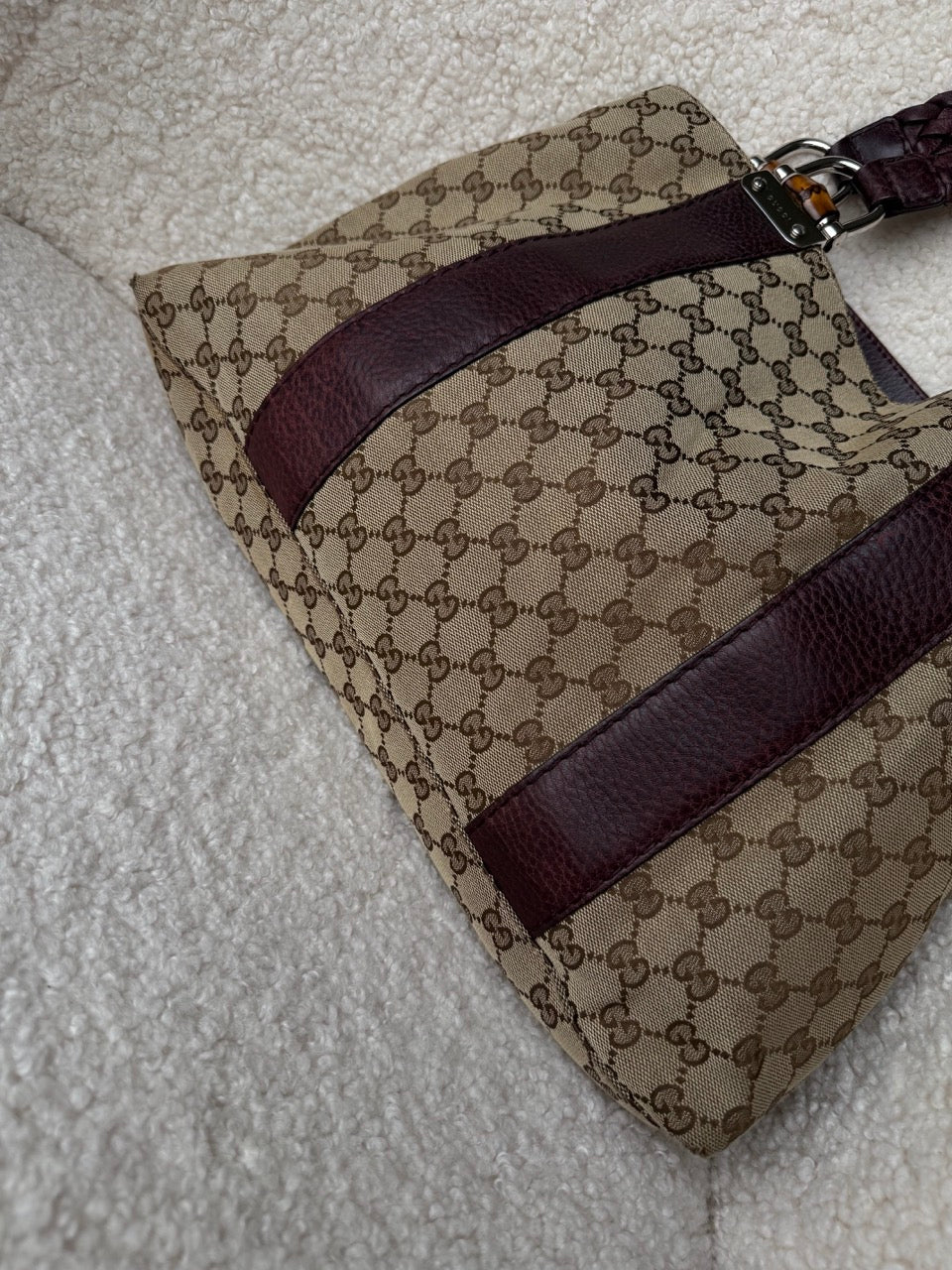 Gucci Tote Beige Canvas