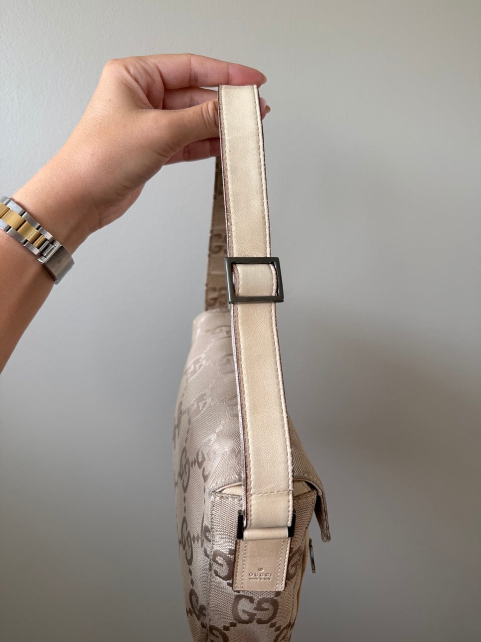 Gucci Beige Canvas Bag