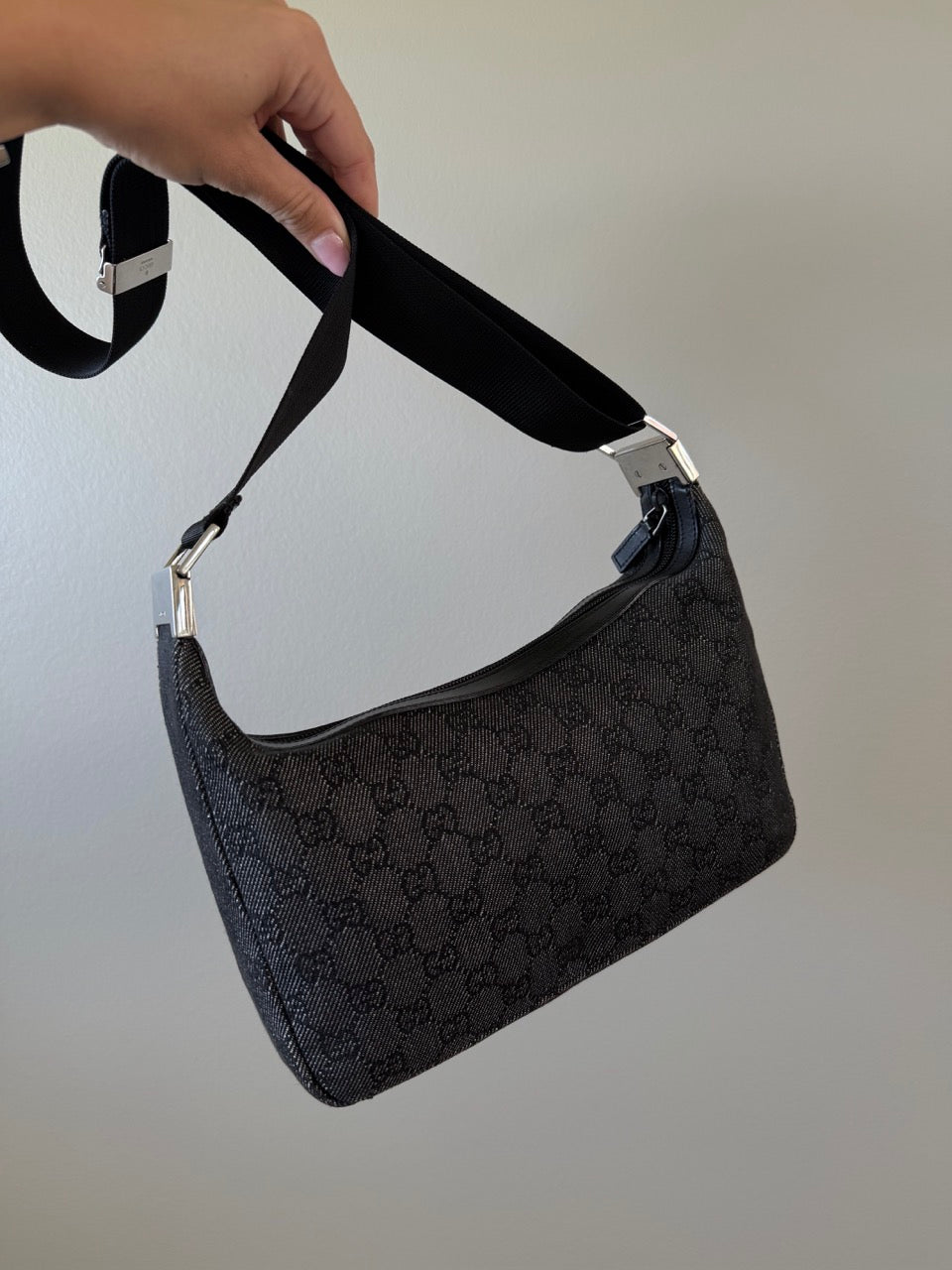 Gucci GG Crossbody Denim