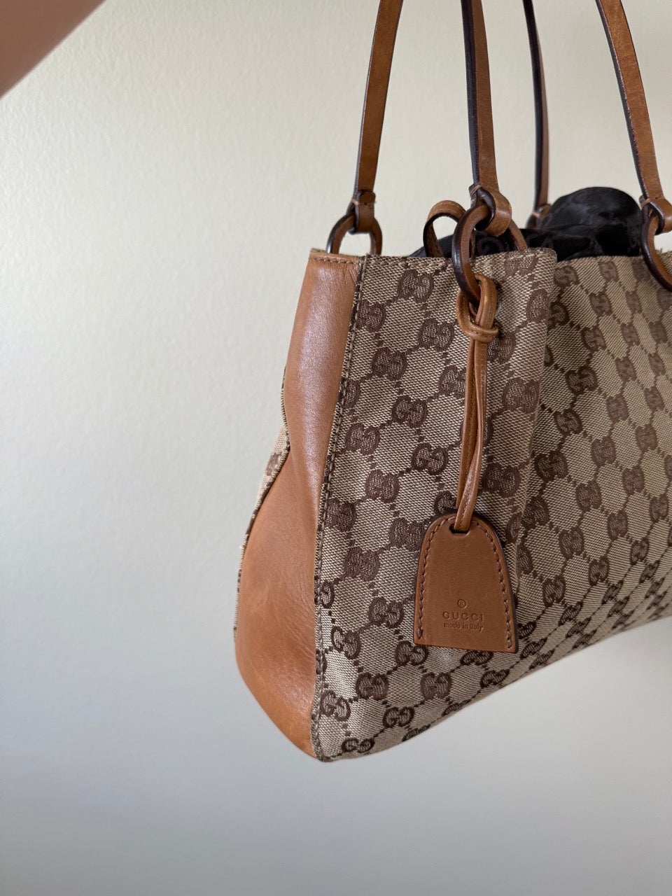 Gucci Joy Boston Tote Medium Beige