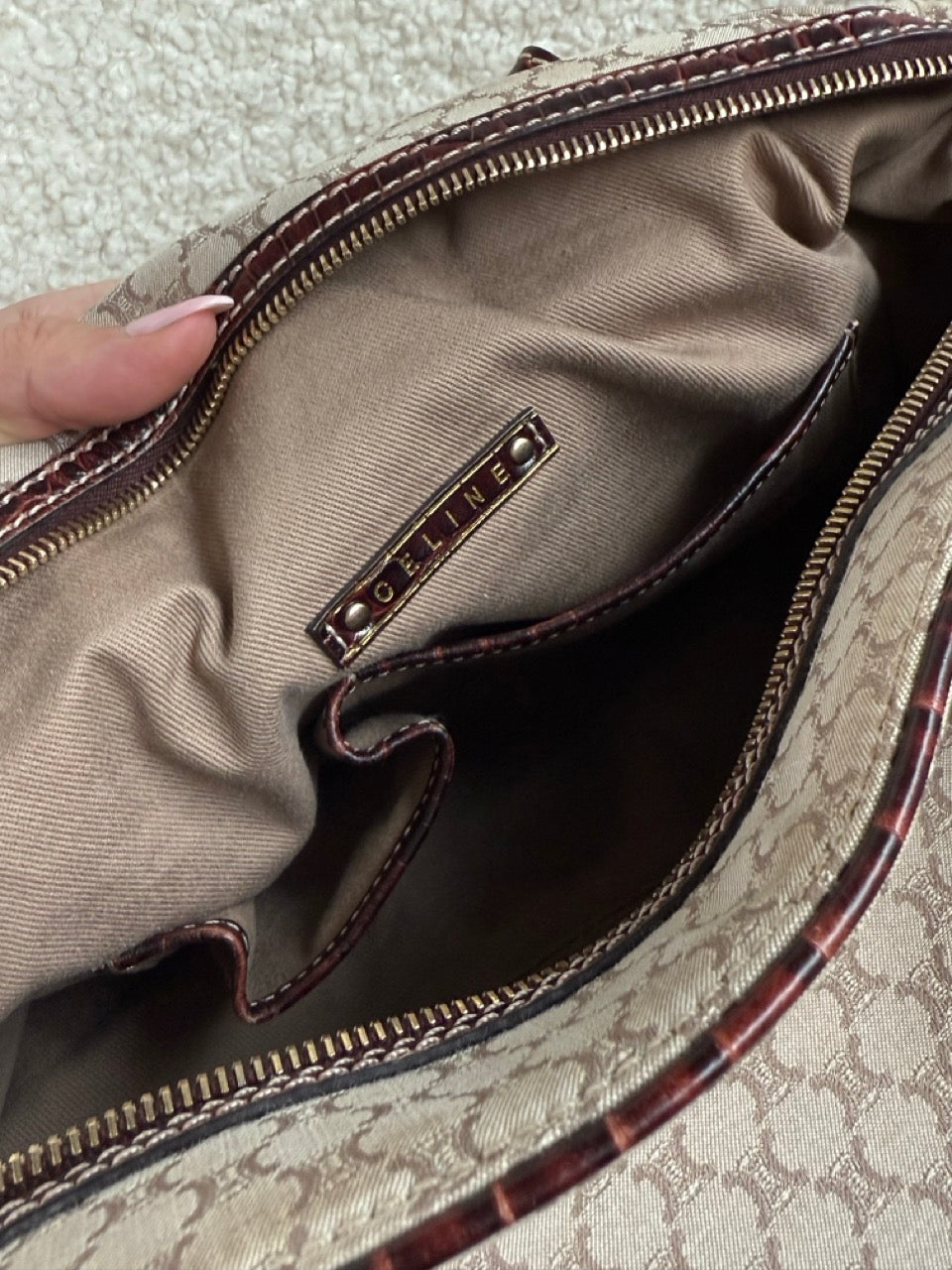 Celine Tote Bag Beige
