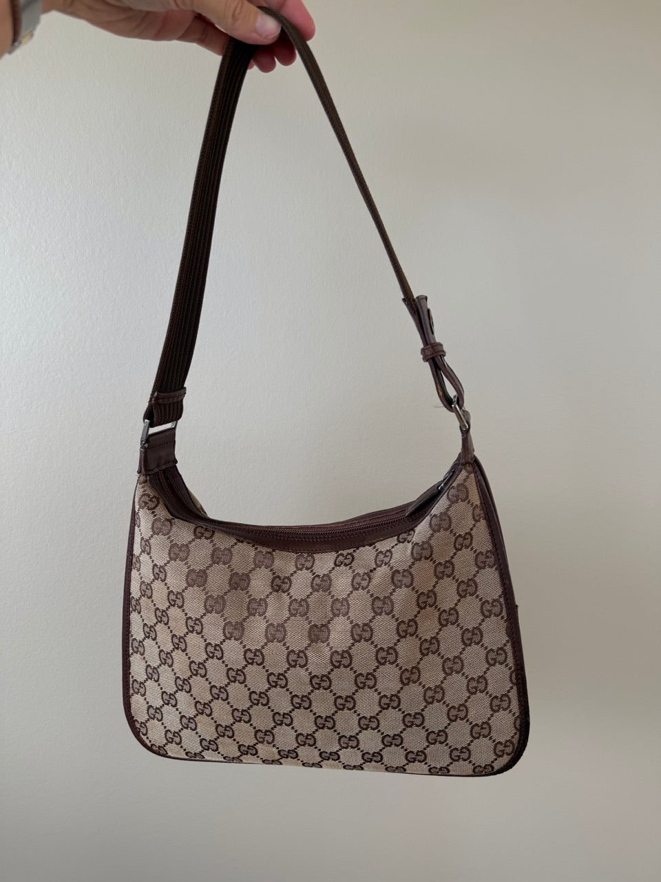 Gucci Canvas Shoulder Bag