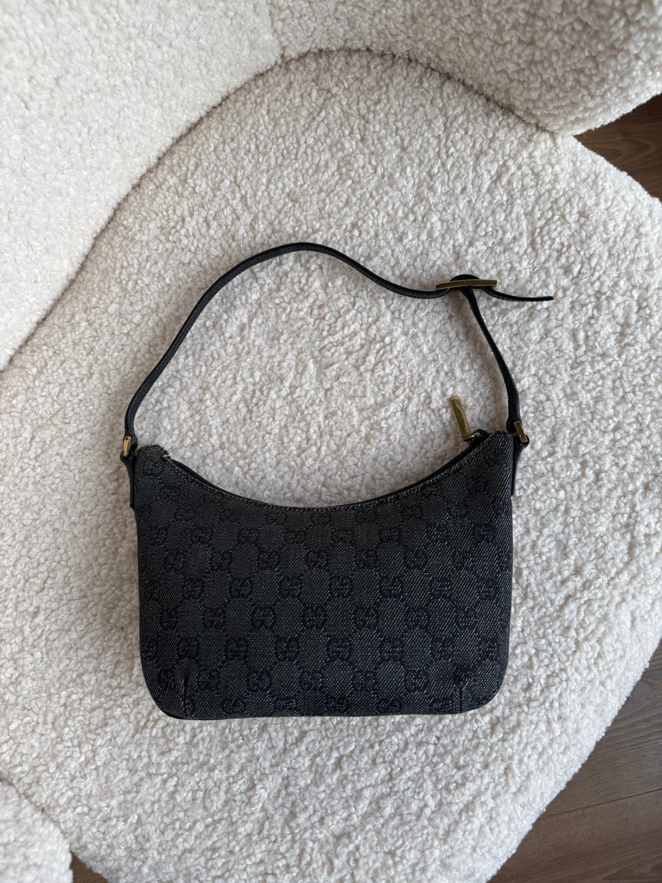 Gucci Canvas Small Shoulder Bag