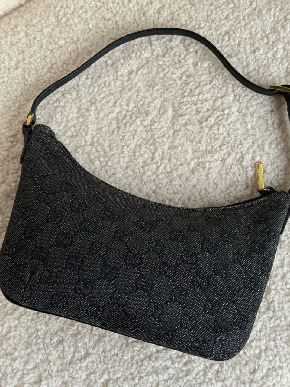 Gucci Canvas Small Shoulder Bag