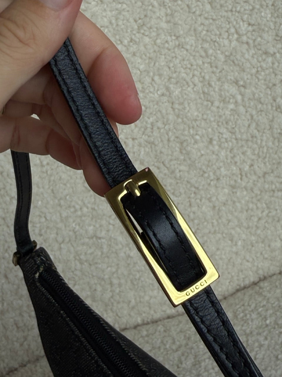 Gucci Canvas Small Shoulder Bag