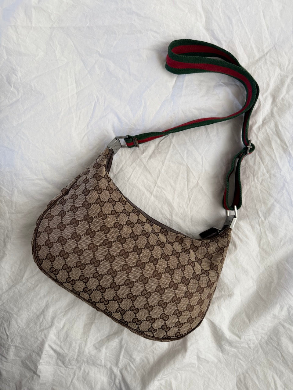 Gucci Crossbody Canvas Bag