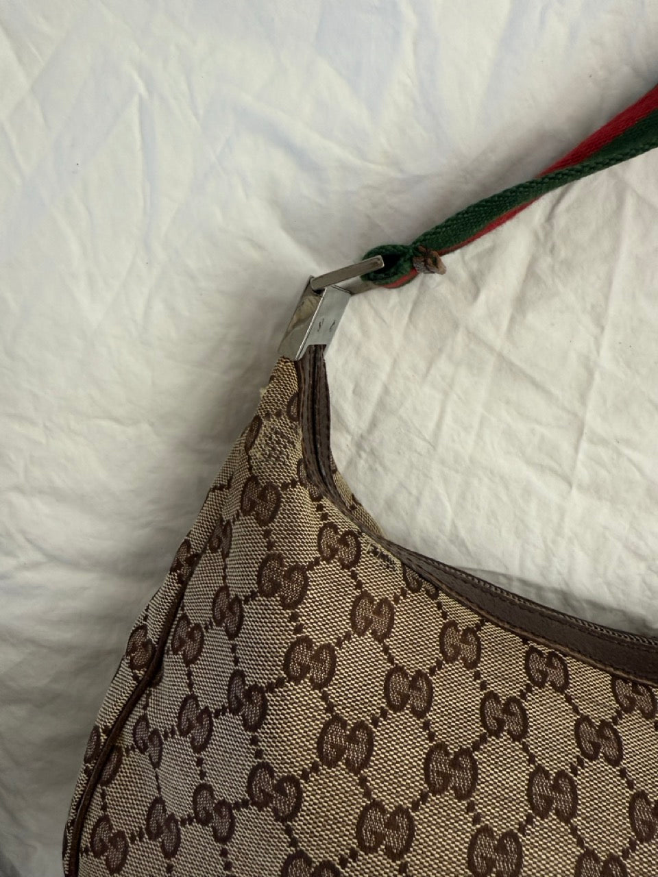 Gucci Crossbody Canvas Bag