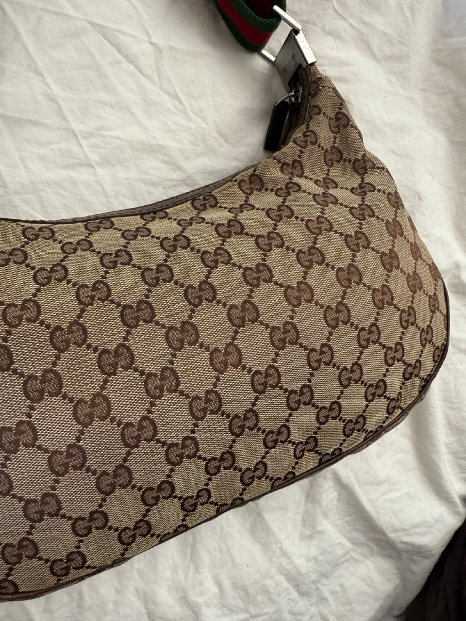 Gucci Crossbody Canvas Bag