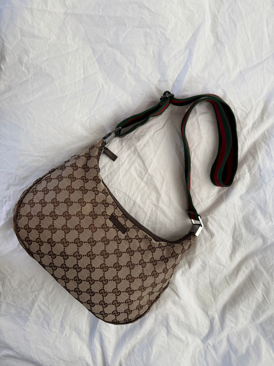 Gucci Crossbody Canvas Bag