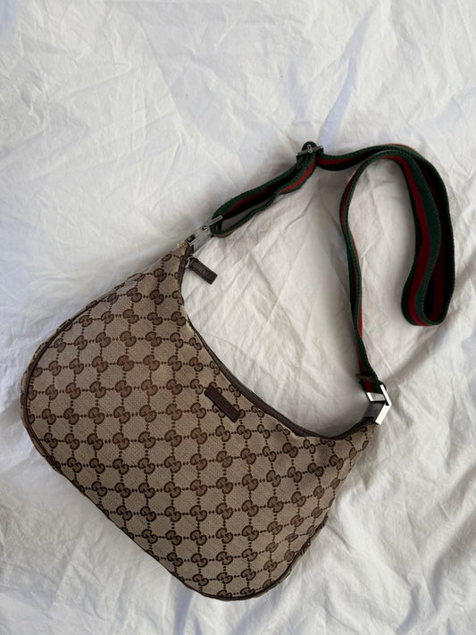 Gucci Crossbody Canvas Bag