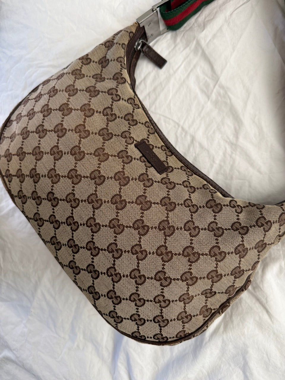 Gucci Crossbody Canvas Bag