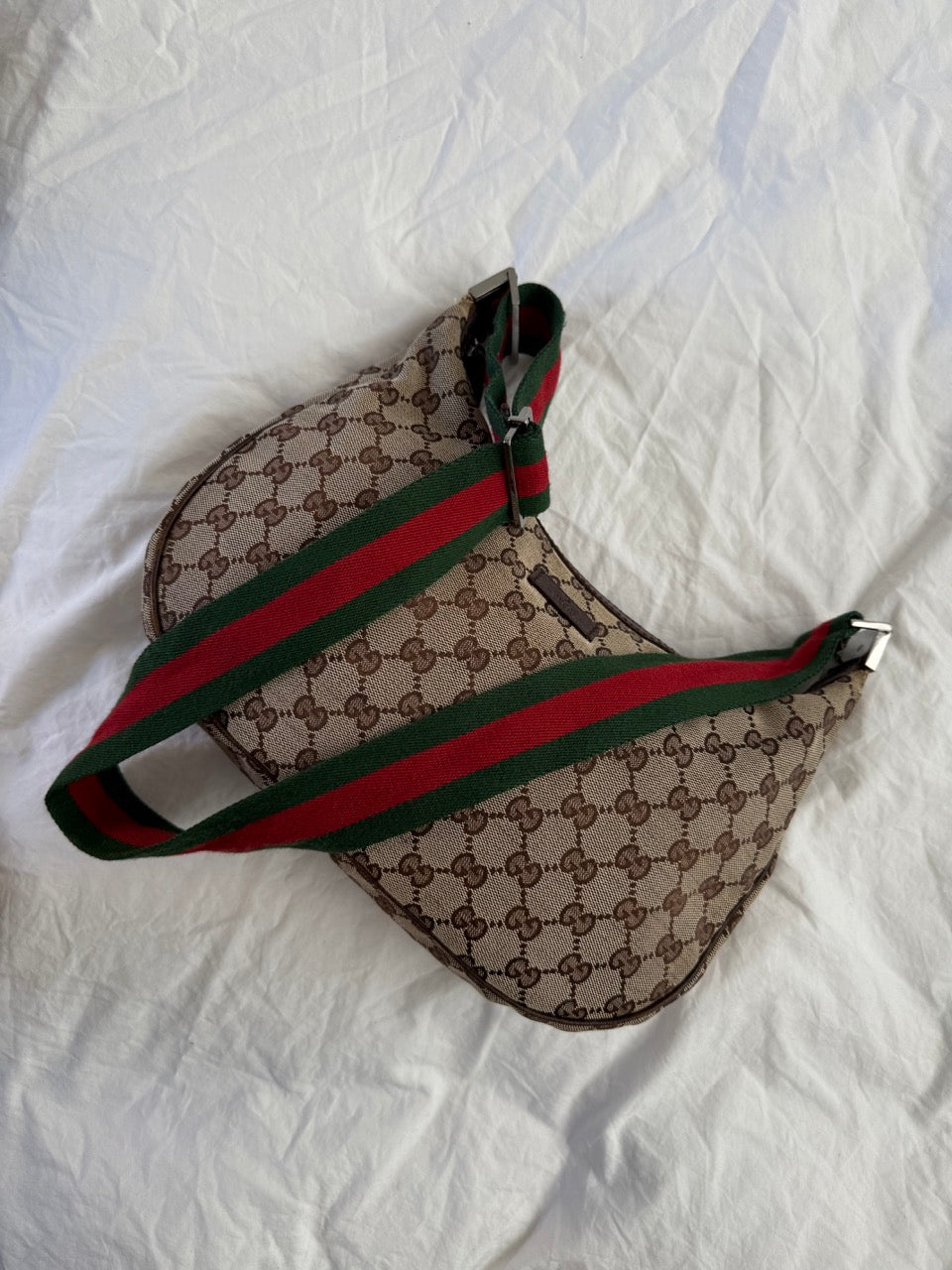 Gucci Crossbody Canvas Bag