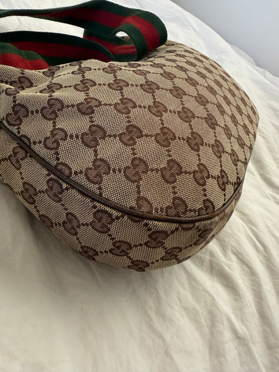 Gucci Crossbody Canvas Bag
