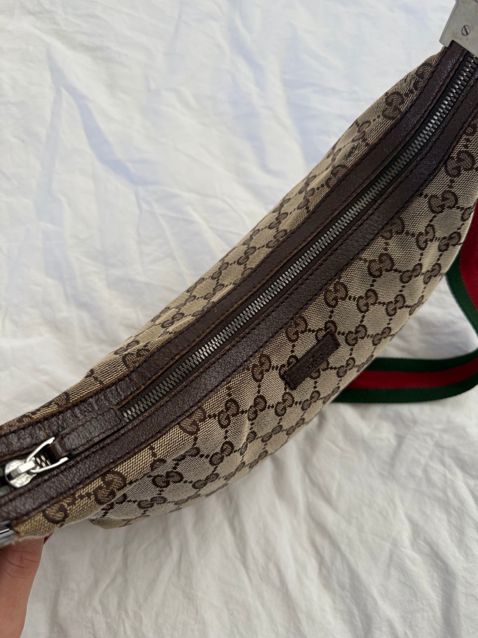 Gucci Crossbody Canvas Bag
