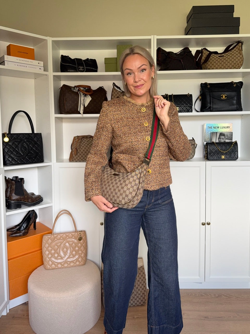 Gucci Crossbody Canvas Bag