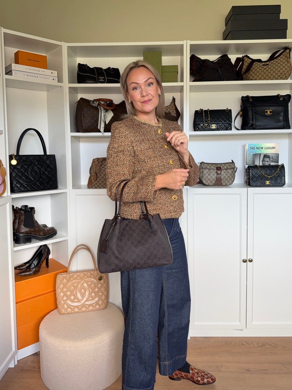 Gucci Joy Boston Tote Black
