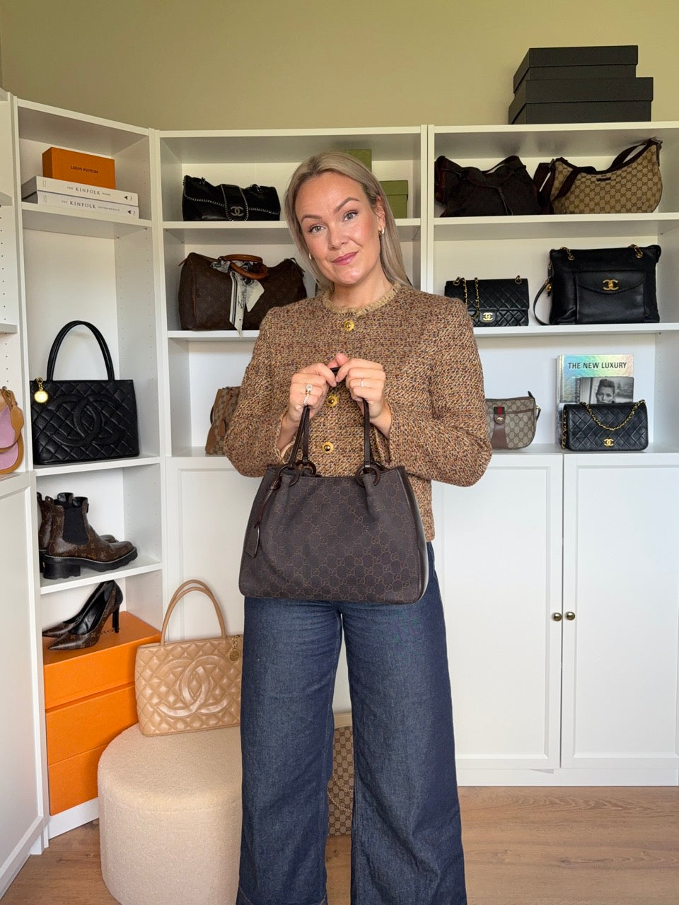 Gucci Joy Boston Tote Black