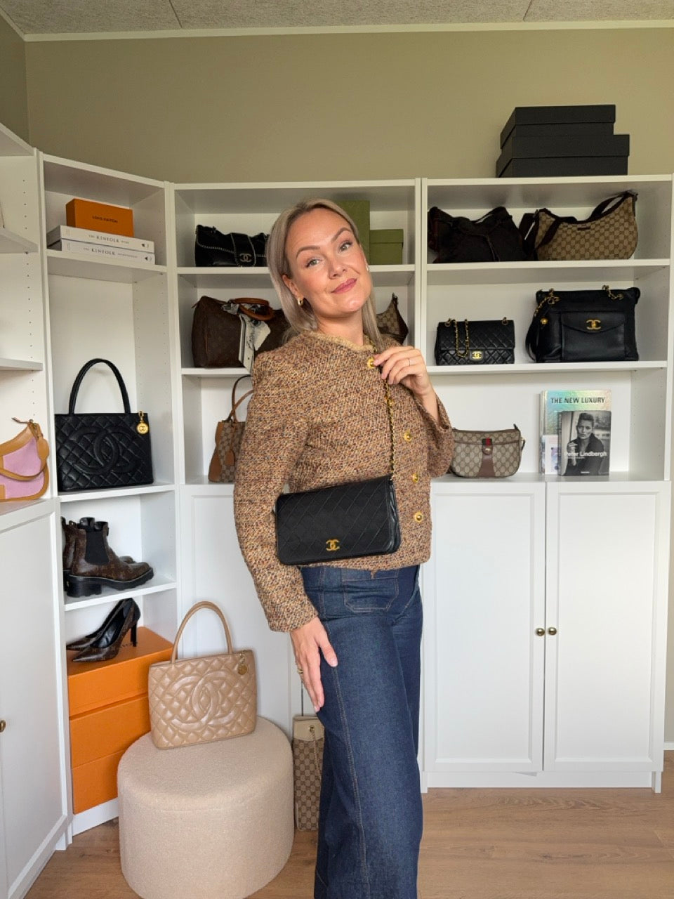 Chanel Full Flap Black