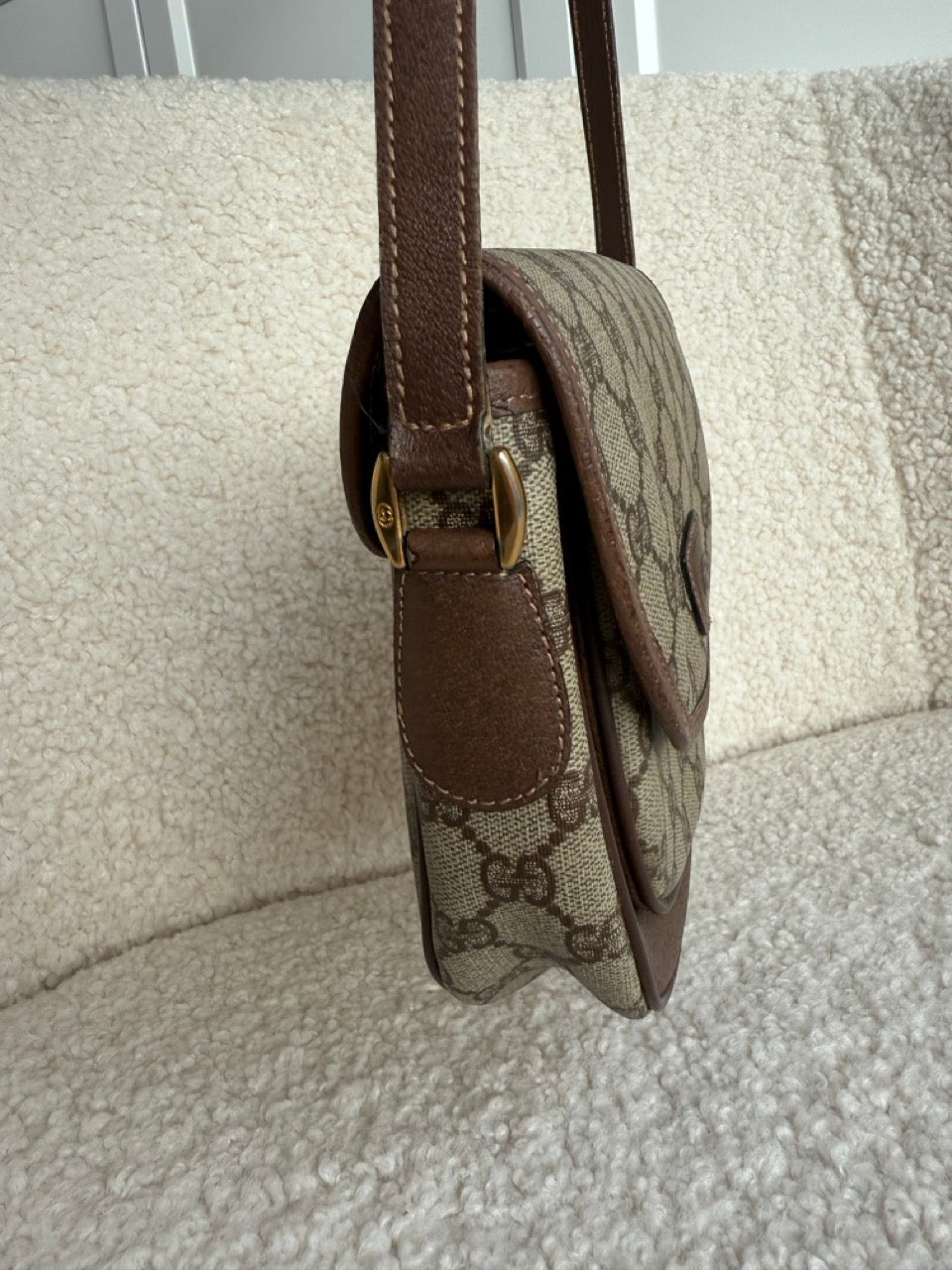 Gucci Monogram Canvas Crossbody