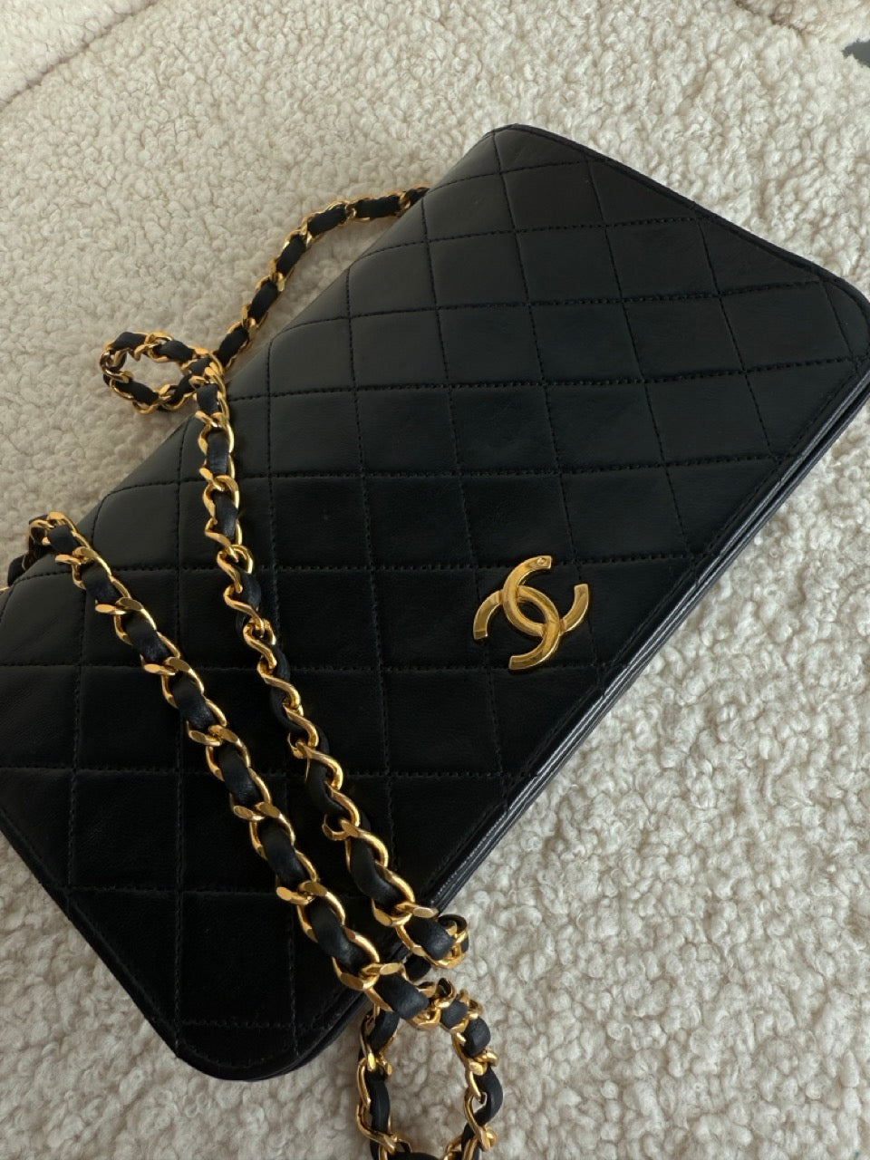 Chanel Full Flap Black