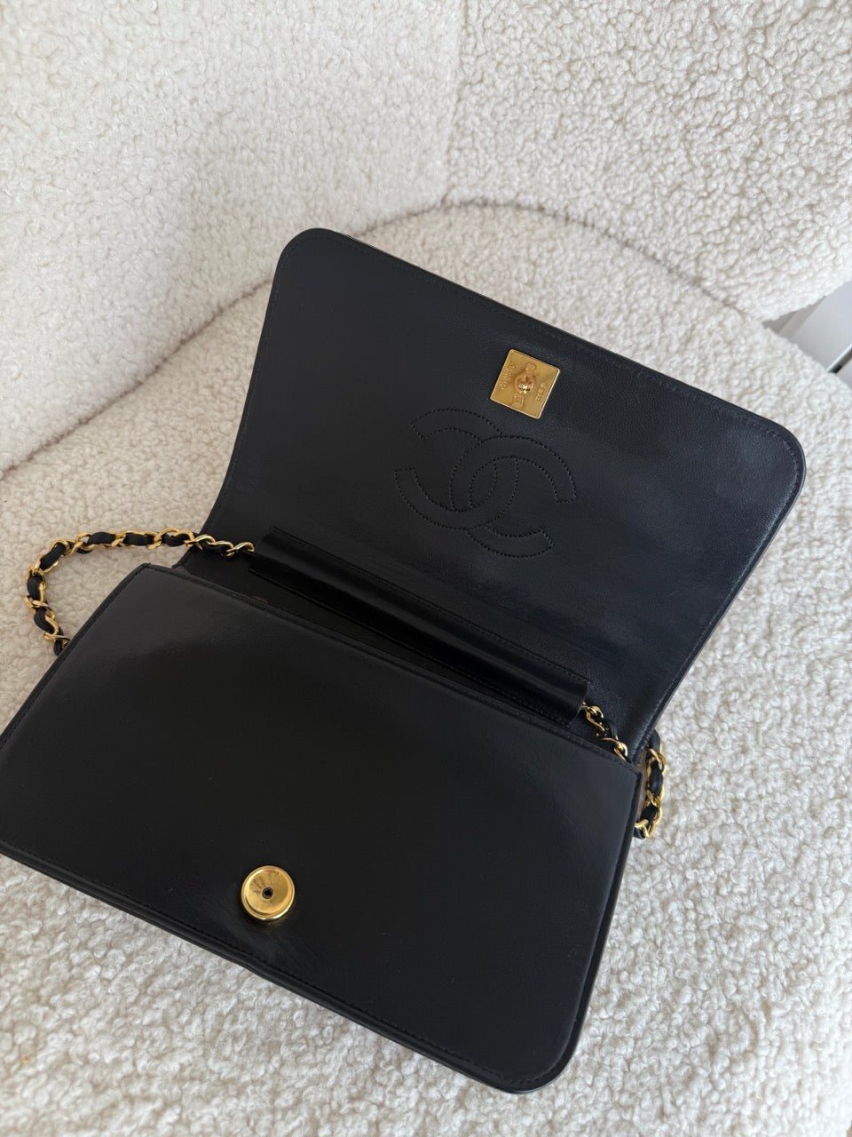Chanel Full Flap Black