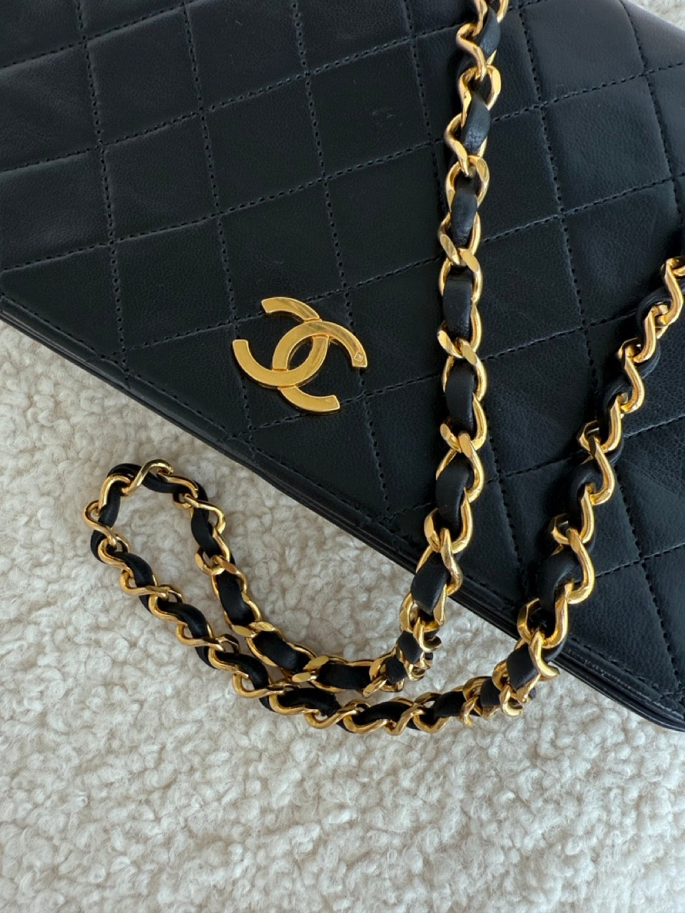 Chanel Full Flap Black