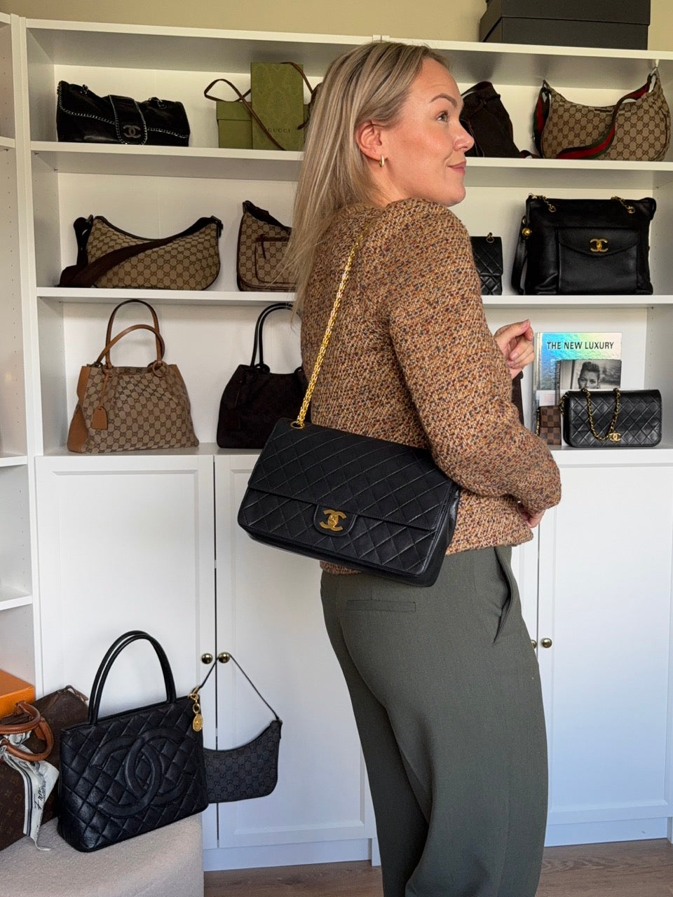 Chanel Classic Double Flap 27"
