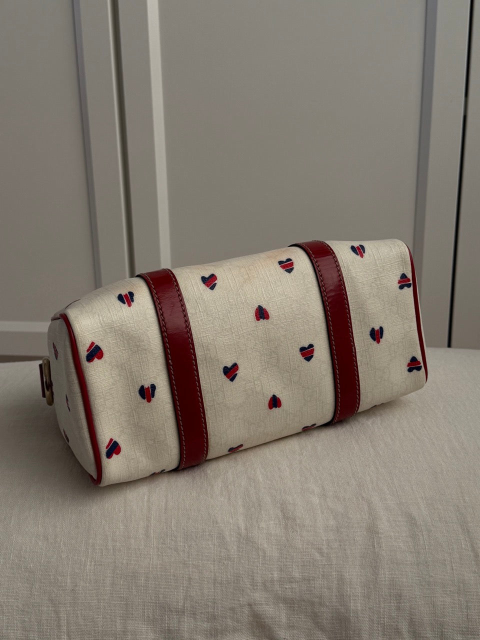 Gucci White Monogram Bag