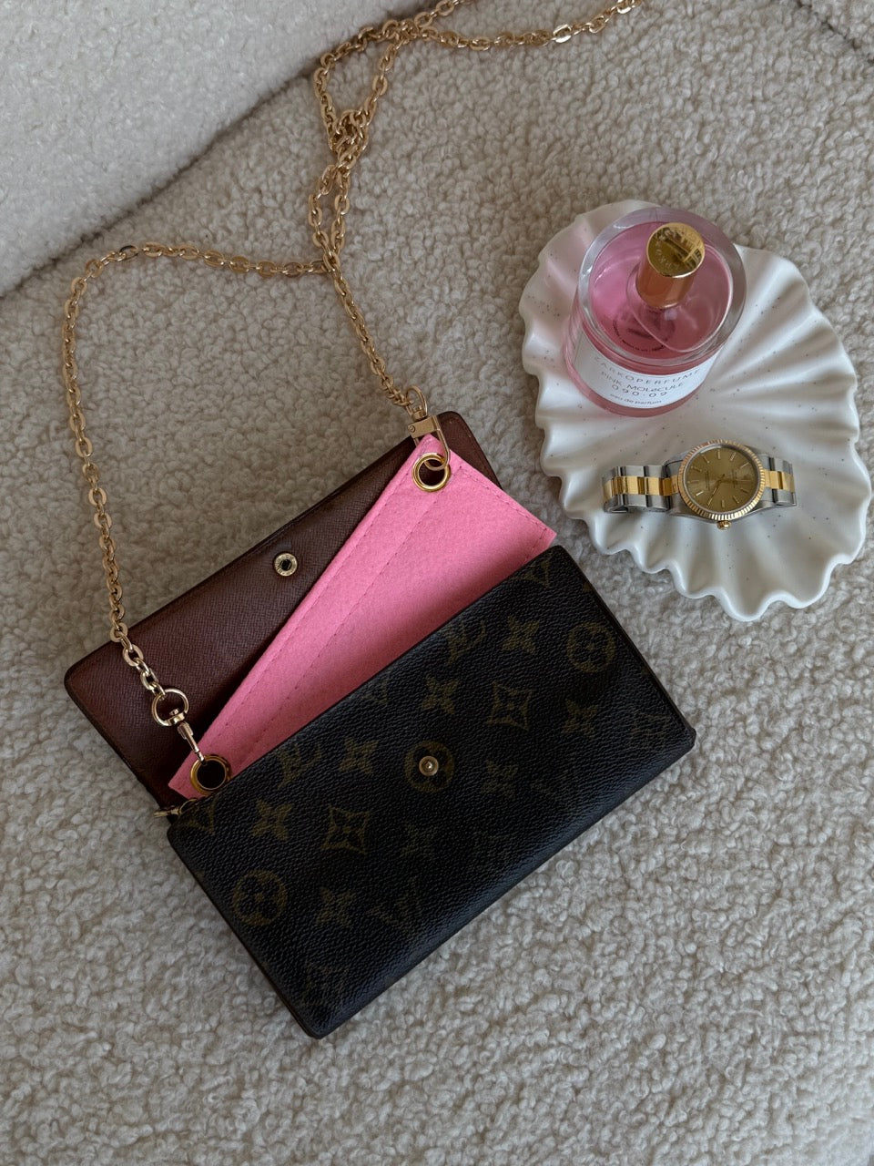 Louis Vuitton Wallet m. kæde