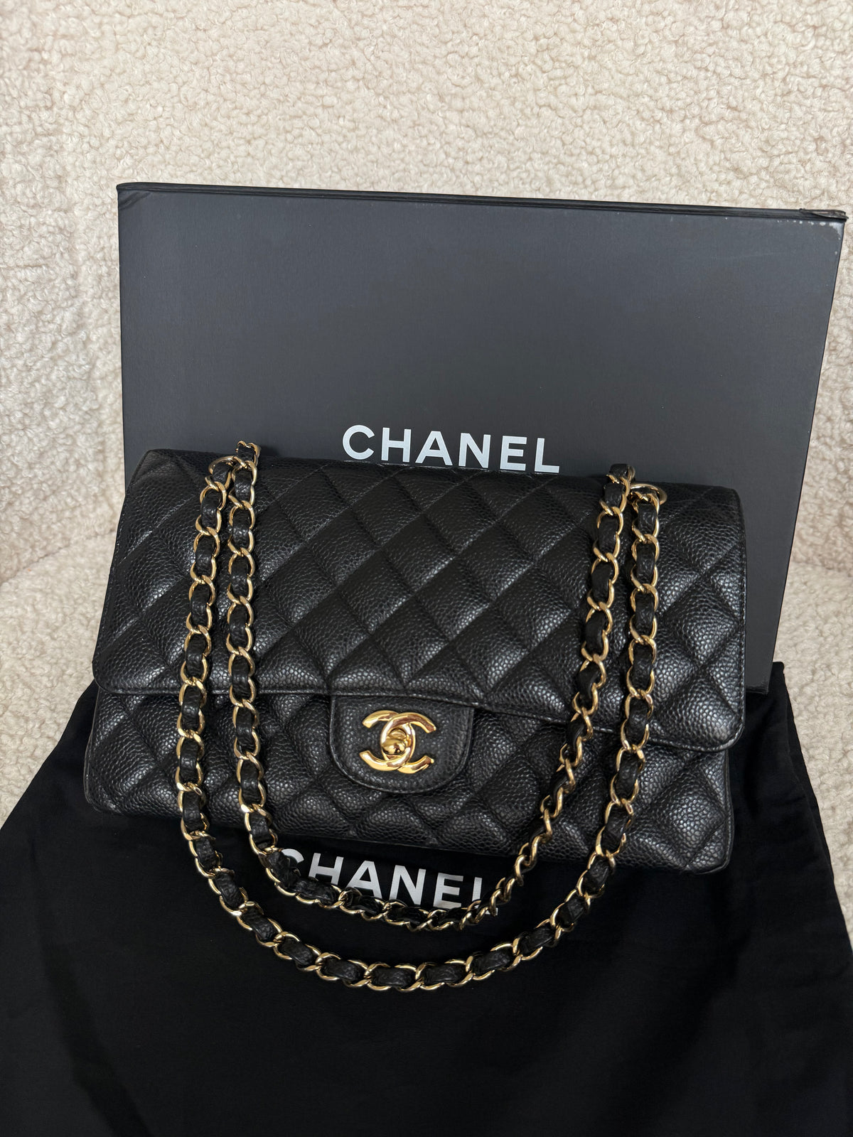 Chanel Classic Medium Caviar