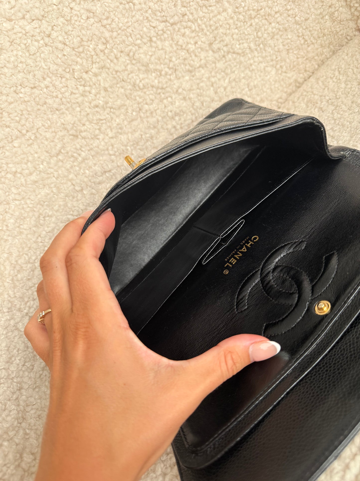 Chanel Classic Medium Caviar
