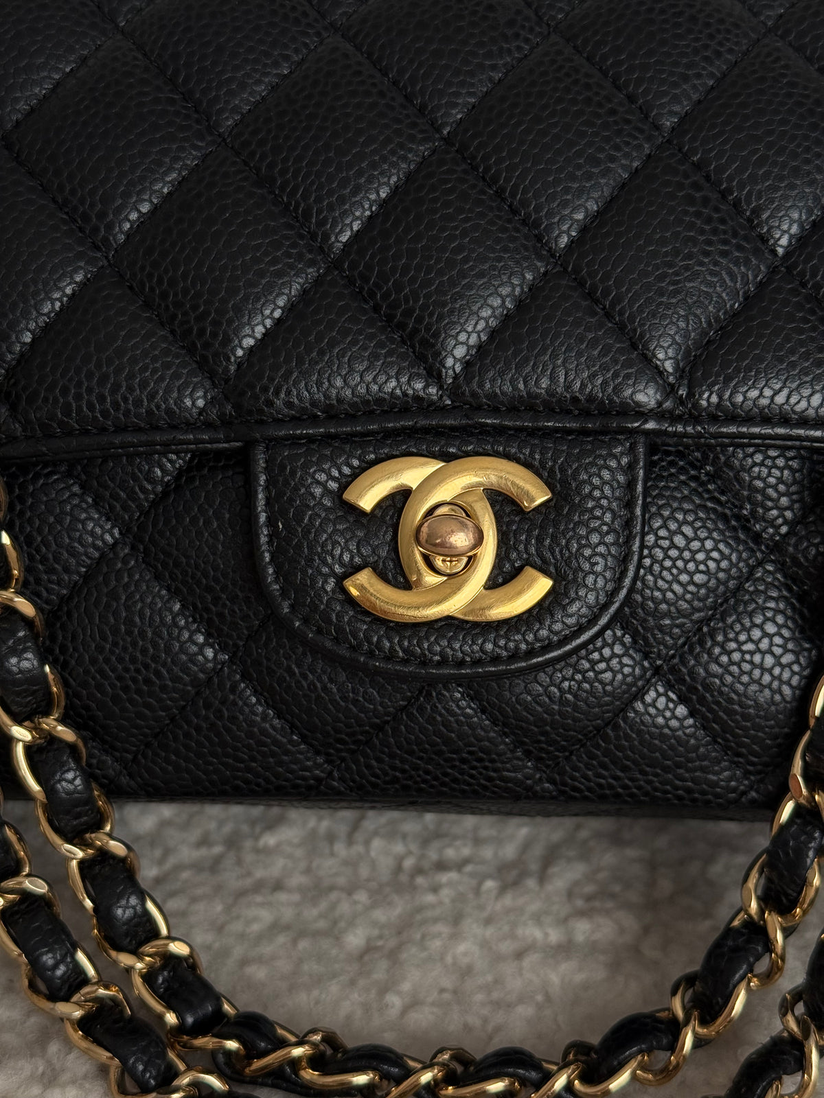 Chanel Classic Medium Double Flap Caviar