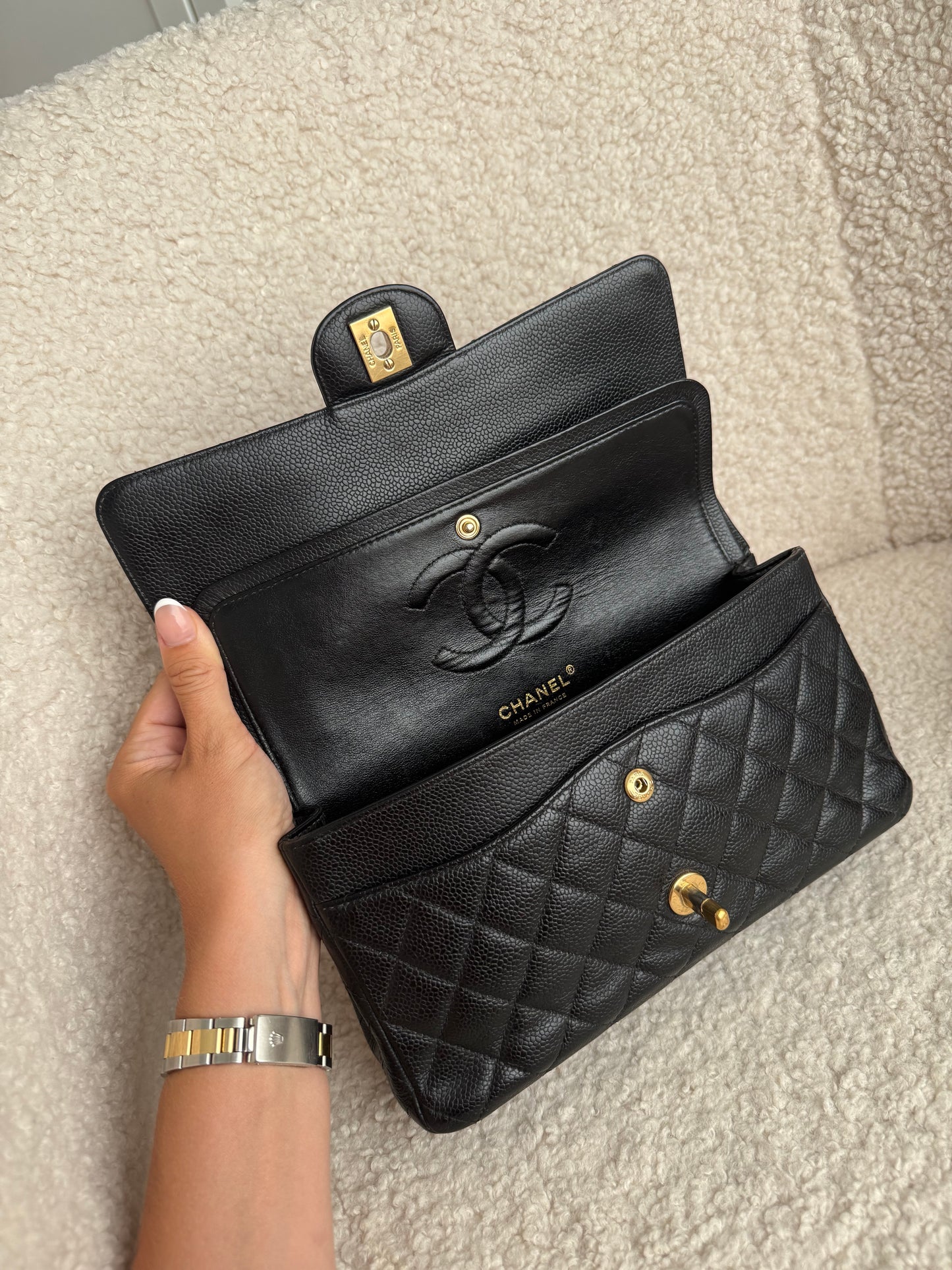 Chanel Classic Medium Caviar