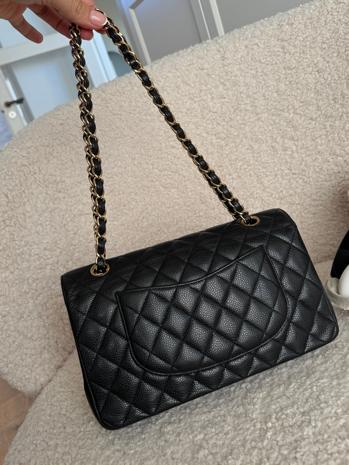 Chanel Classic Medium Double Flap Caviar