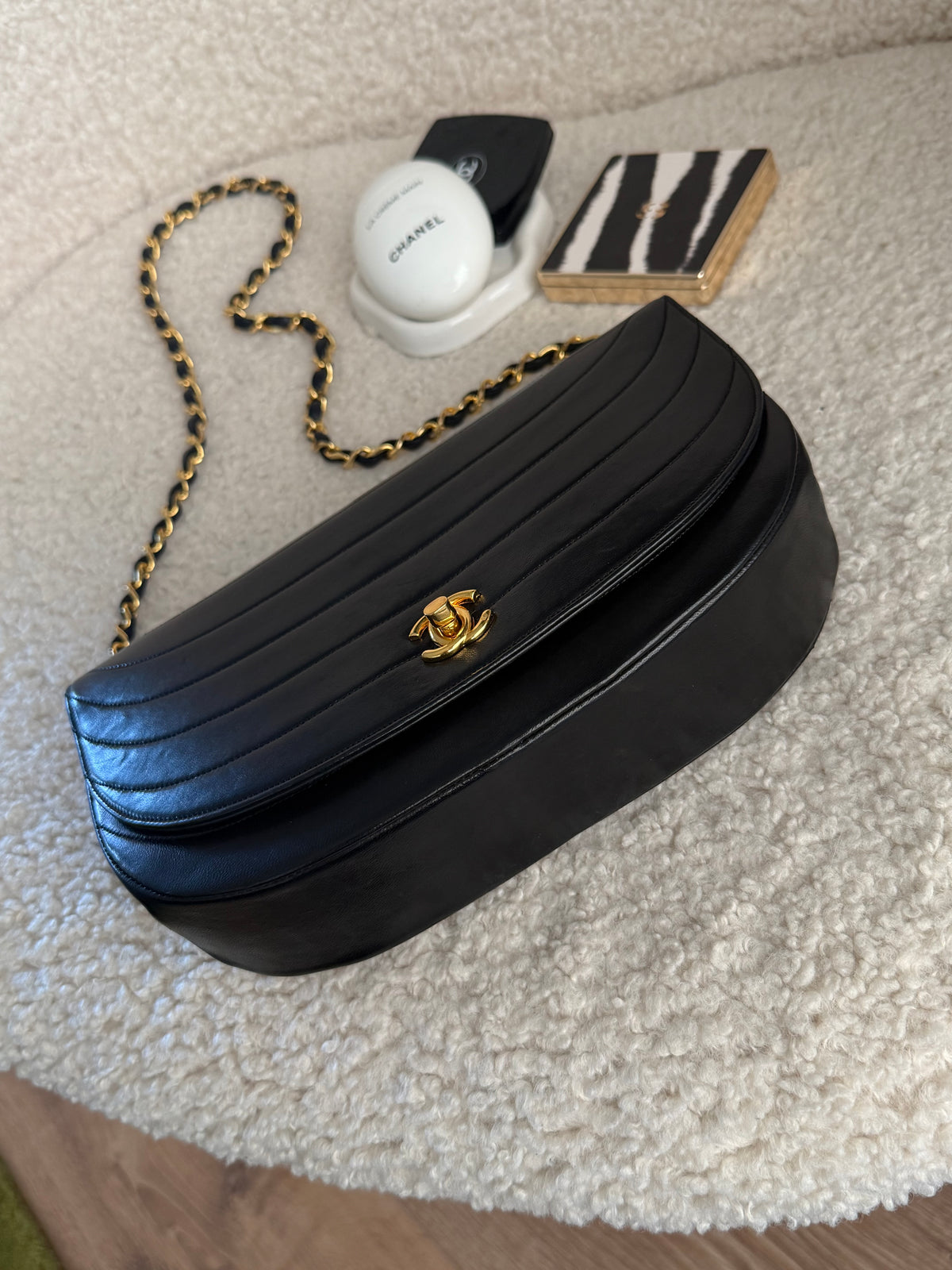 Chanel Classic Half moon