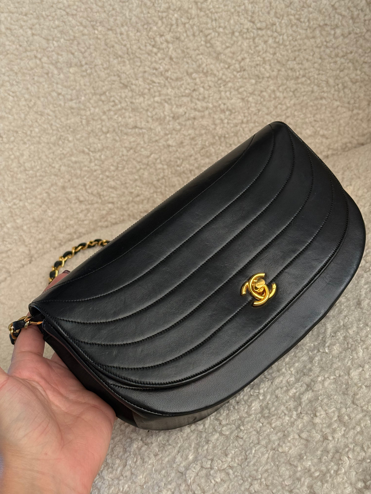 Chanel Classic Half moon