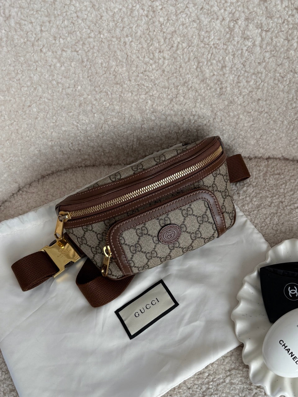 Gucci Brown Bumbag
