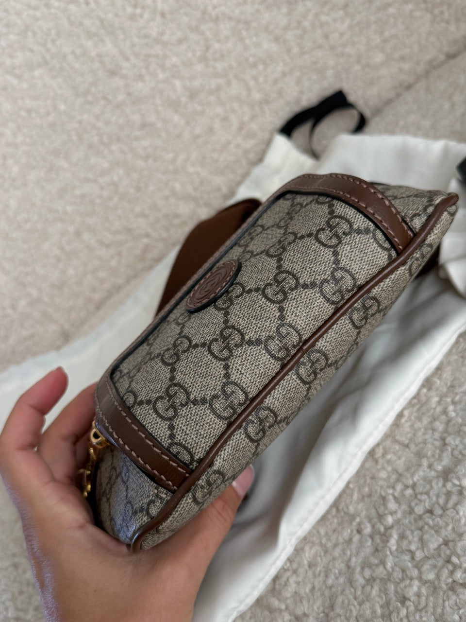 Gucci Brown Bumbag