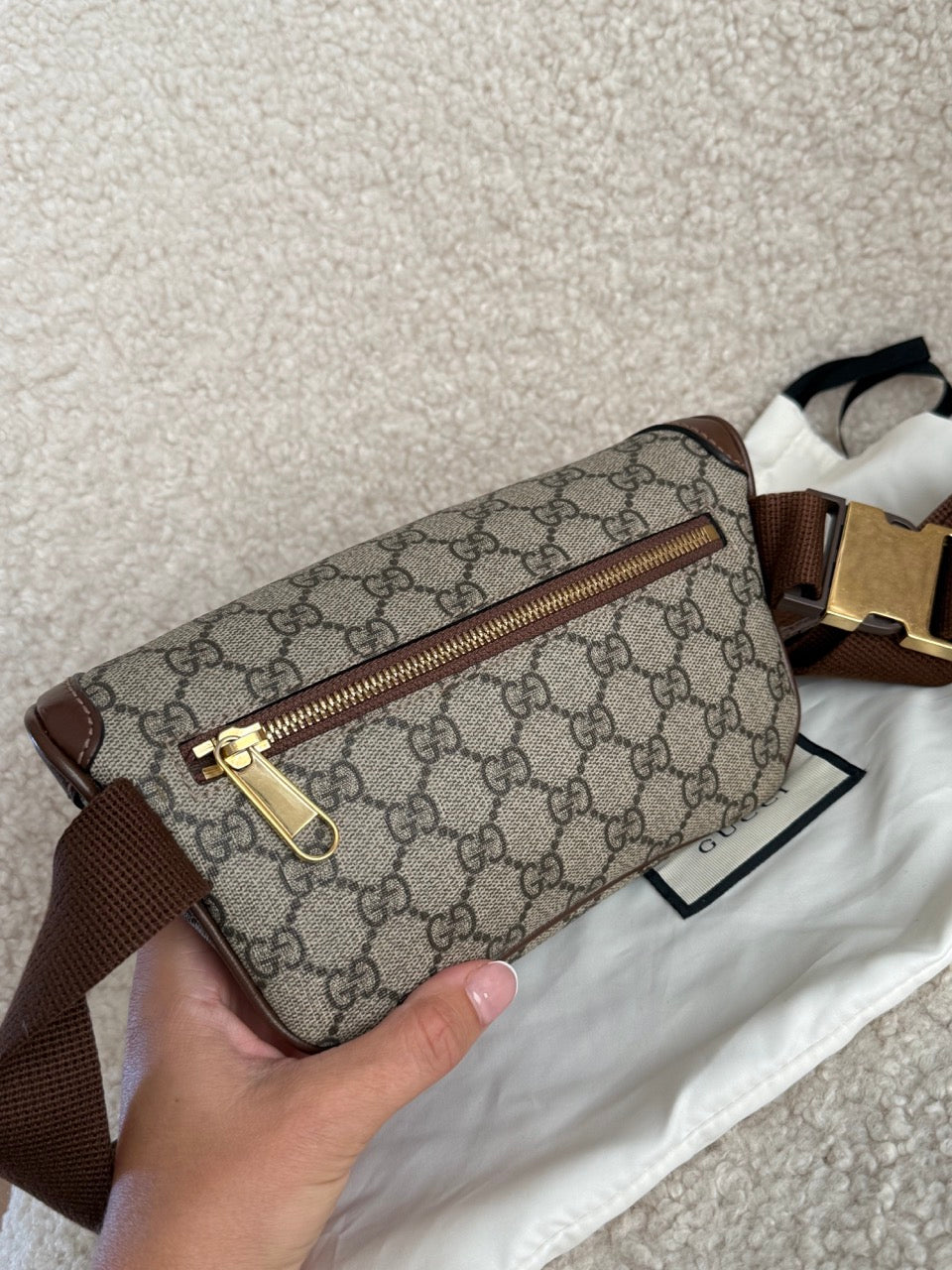 Gucci Brown Bumbag