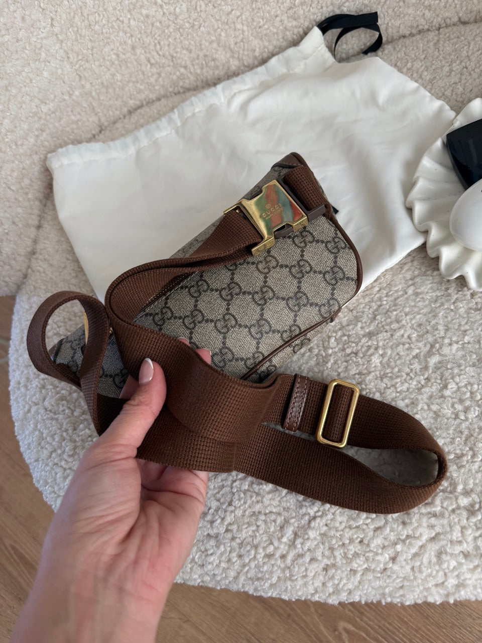 Gucci Brown Bumbag