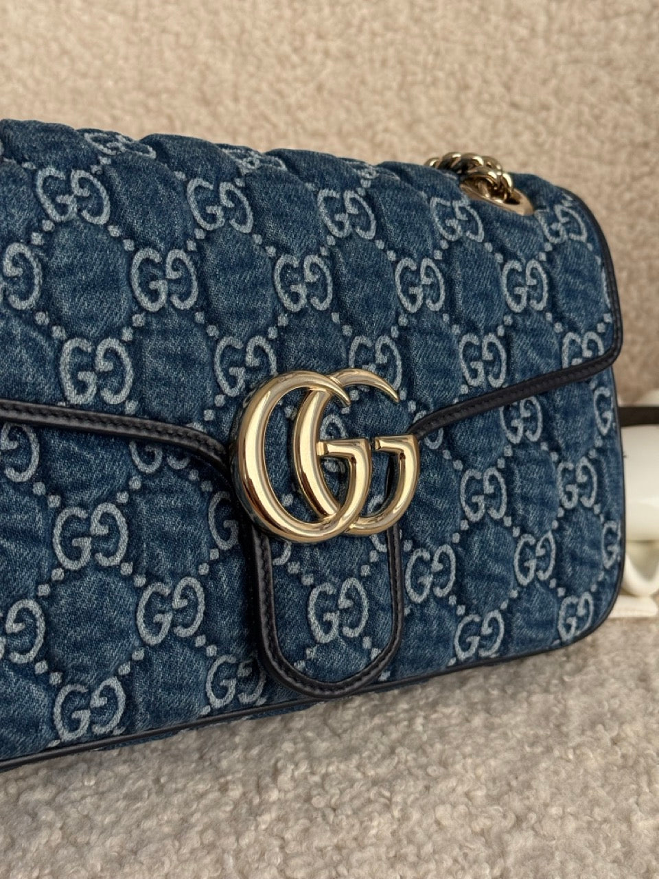 Gucci Marmont Denim