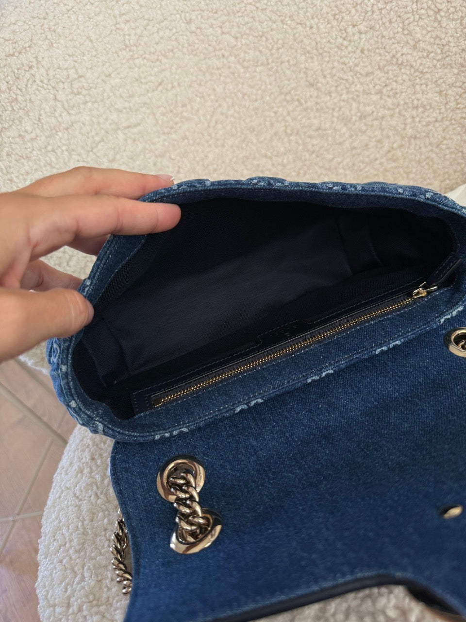 Gucci Marmont Denim