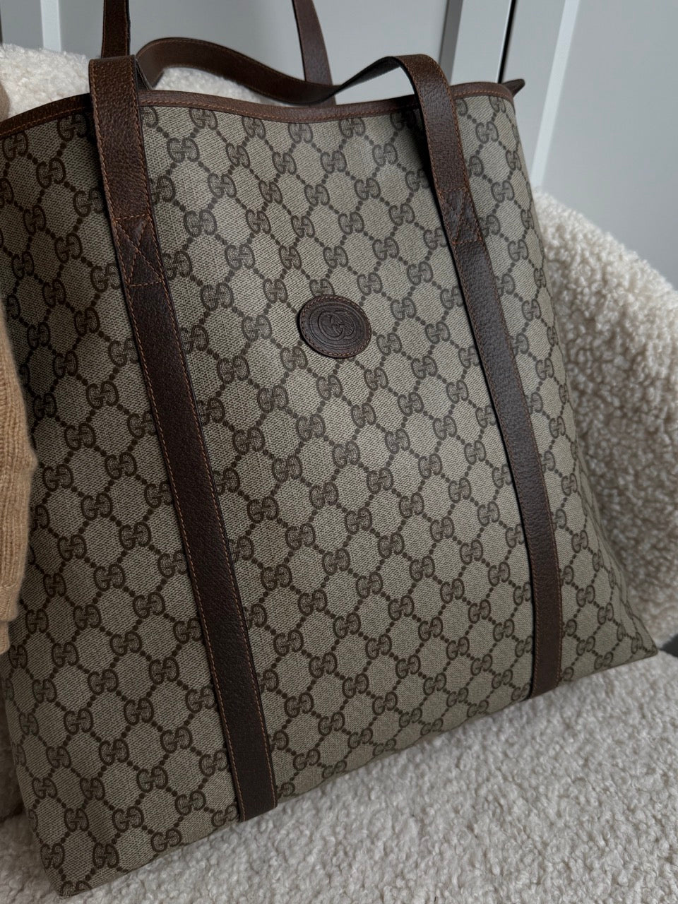 Gucci Large Monogram Tote