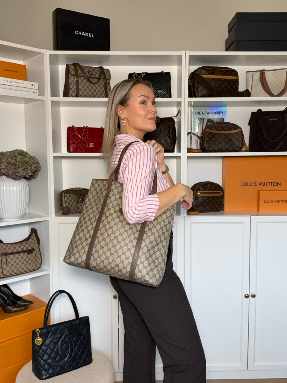 Gucci monogram Tote