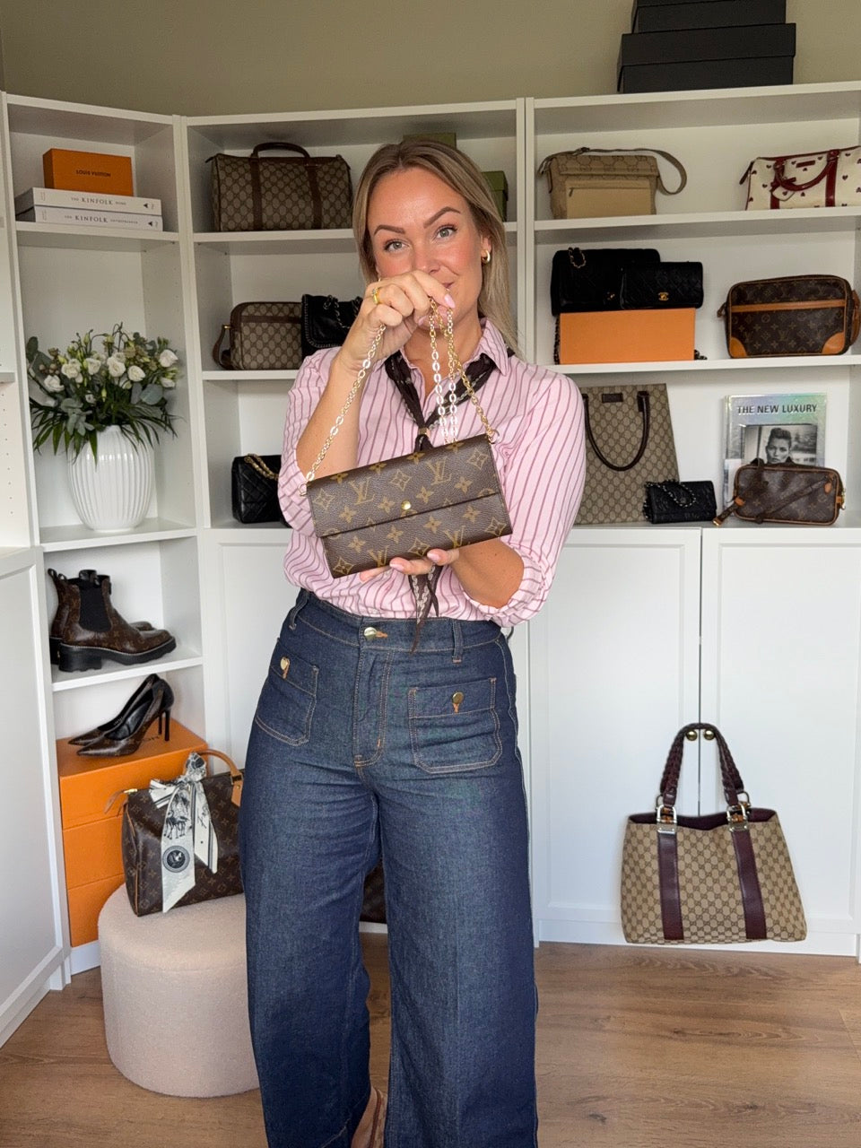 Louis Vuitton Wallet m. kæde