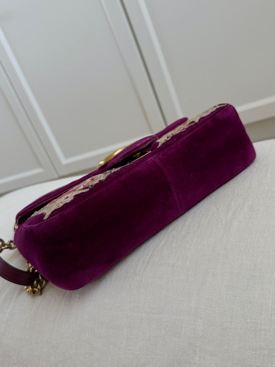 Gucci Marmont Velvet Crossbody