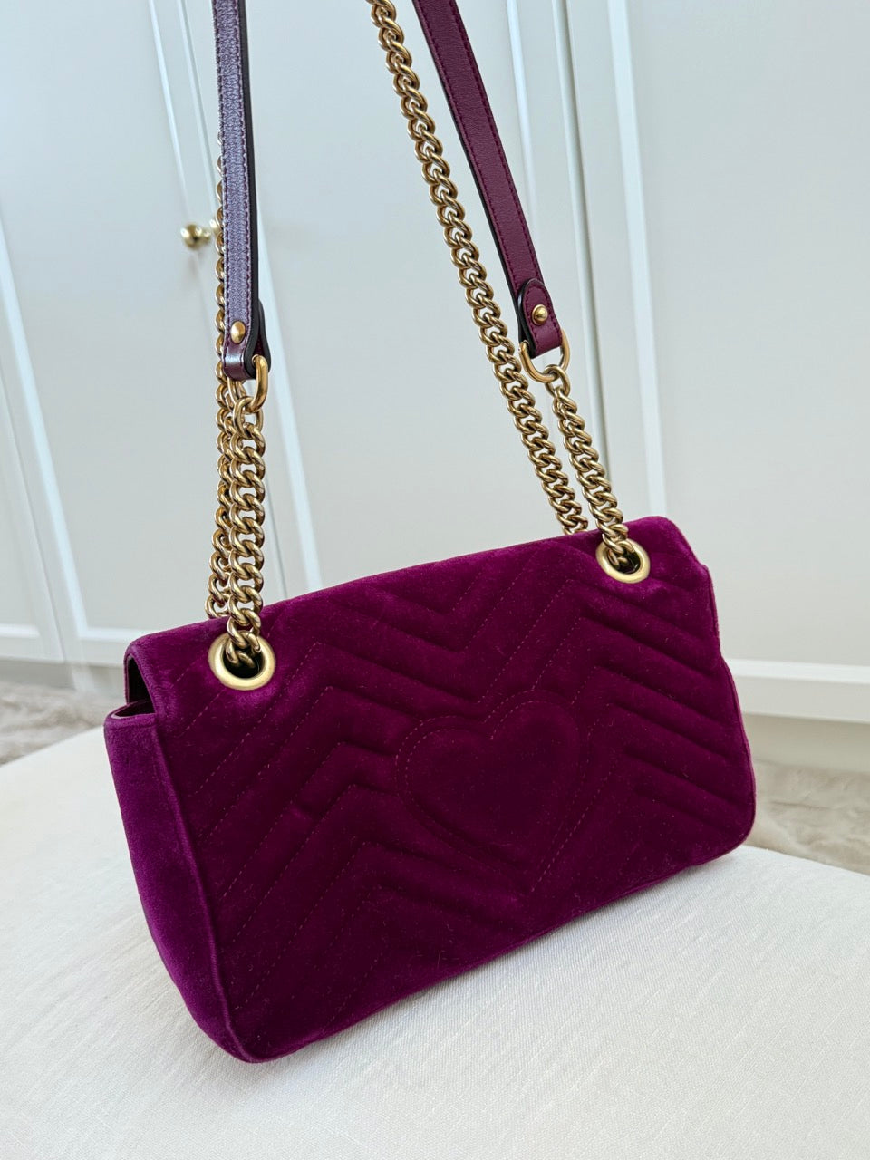 Gucci Marmont Velvet Crossbody