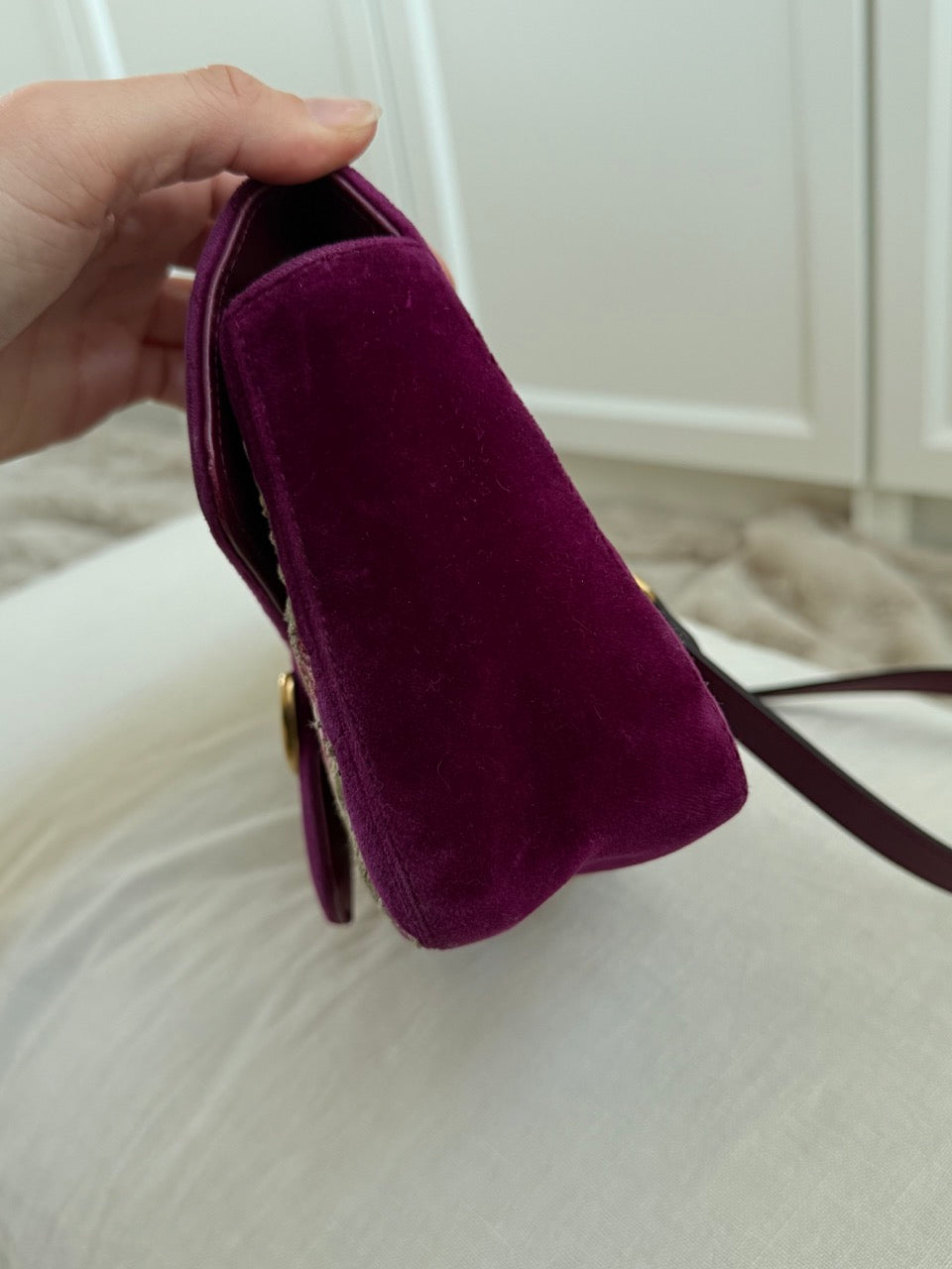 Gucci Marmont Velvet Crossbody